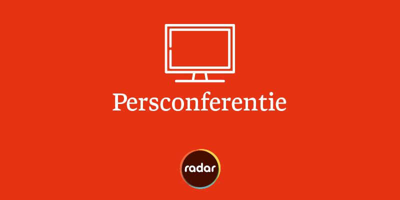 Afbeelding persconferentie