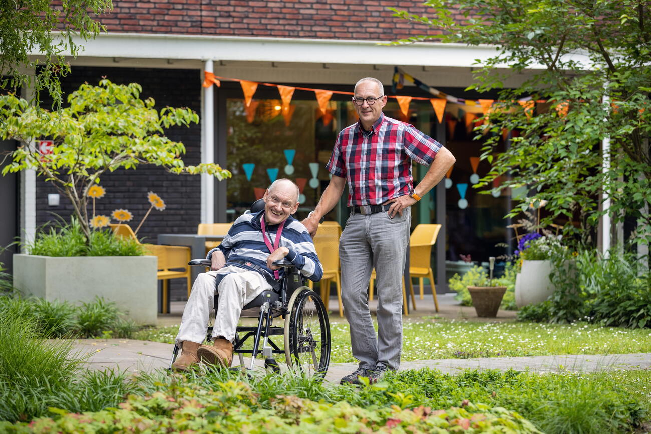 Roel Baars met broer Piet